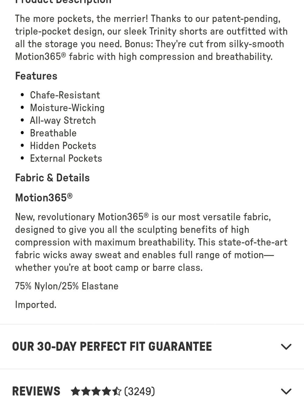 Fabletics Trinity Motion365 Mid Rise 5" Shorts - Picture 5 of 12